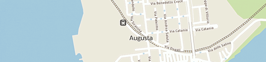 Mappa della impresa small di saraceno carmelo a AUGUSTA