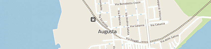 Mappa della impresa savarino maria assunta a AUGUSTA