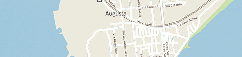 Mappa della impresa perfetisol sud srl a AUGUSTA