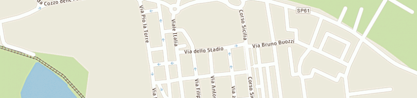 Mappa della impresa maugeri salvatore a AUGUSTA