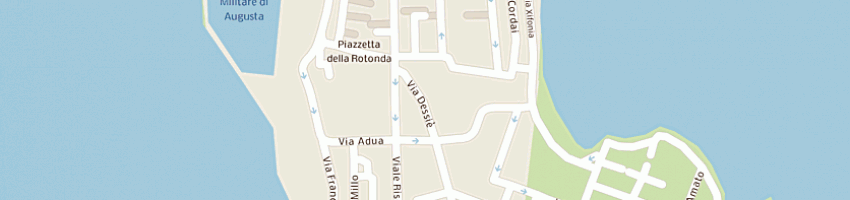 Mappa della impresa sanita' domani a AUGUSTA
