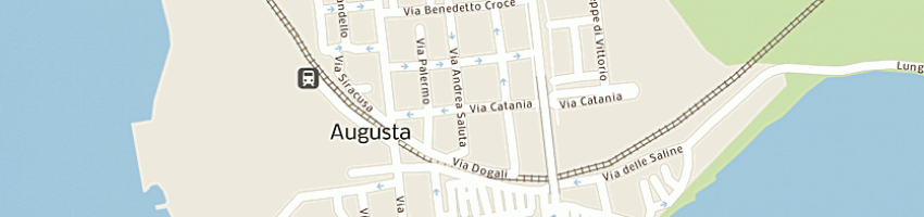 Mappa della impresa di mauro santina a AUGUSTA