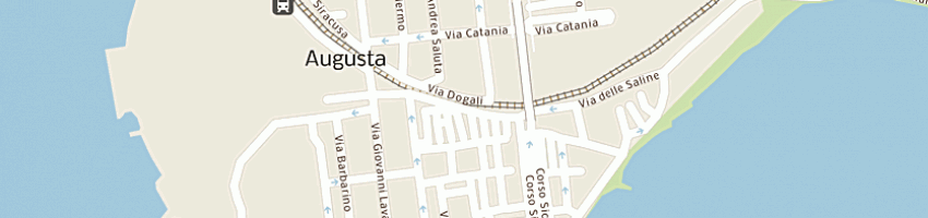 Mappa della impresa artale gaetano a AUGUSTA