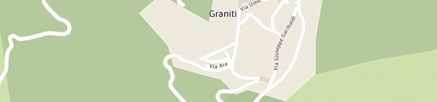 Mappa della impresa municipio-scuola elementare a GRANITI
