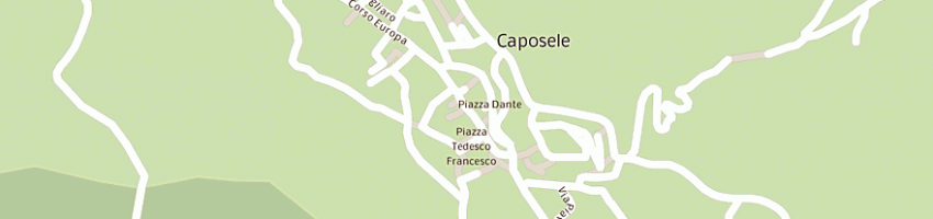 Mappa della impresa luongo santina a CAPOSELE