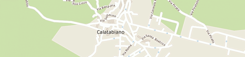 Mappa della impresa lavanderia industriale turchese srl a CALATABIANO
