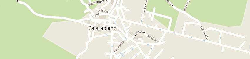 Mappa della impresa di forti filippo a CALATABIANO