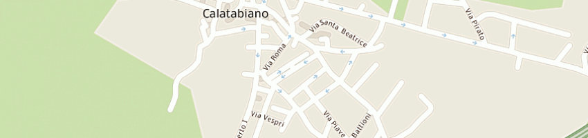 Mappa della impresa vecchio salvatore a CALATABIANO