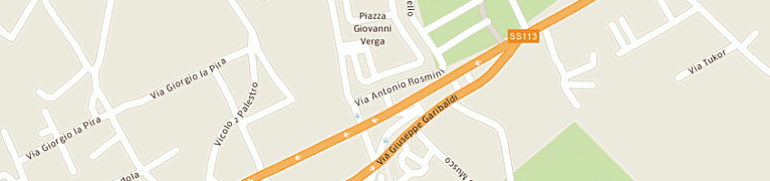 Mappa della impresa barbera francesco a BARCELLONA POZZO DI GOTTO