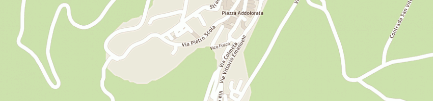 Mappa della impresa posto isolato aeronautica militare a TREVICO