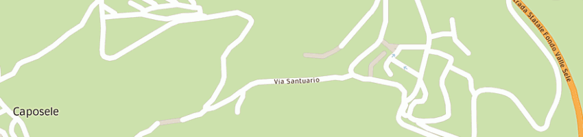 Mappa della impresa bar maglia a CAPOSELE