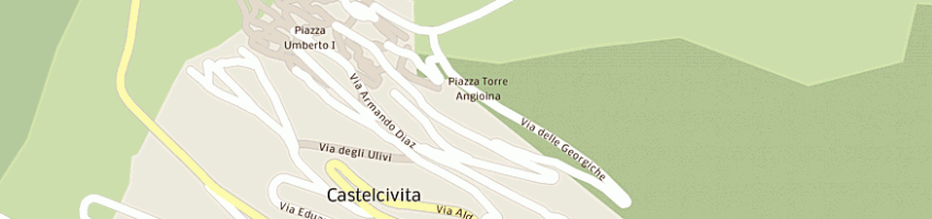 Mappa della impresa casteltour snc di iorio felice e c a CASTELCIVITA