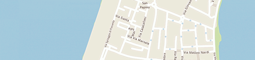 Mappa della impresa arena giuseppe a MILAZZO