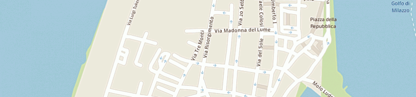 Mappa della impresa mylae trans di sergio campanella e c sas a MILAZZO