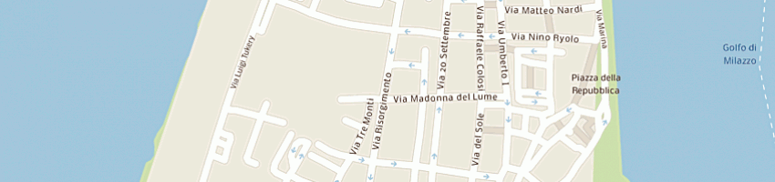 Mappa della impresa lanuzza daniela a MILAZZO