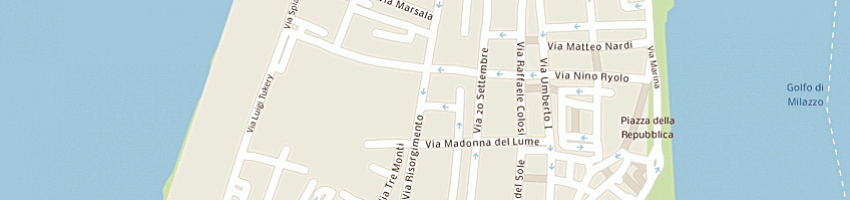Mappa della impresa sindacato nazionale autonomo lavoratori scuola segrprovdi messina a MILAZZO