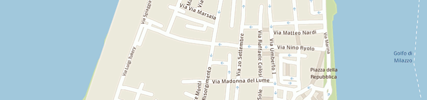 Mappa della impresa ruvolo giacomo a MILAZZO