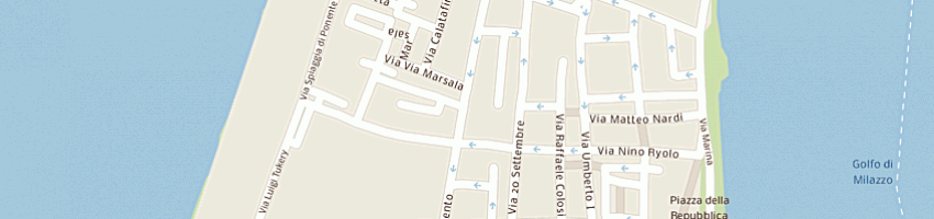 Mappa della impresa centro estetico professionale a MILAZZO