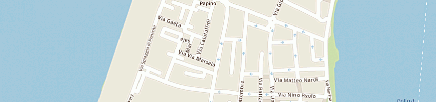 Mappa della impresa camess srl a MILAZZO