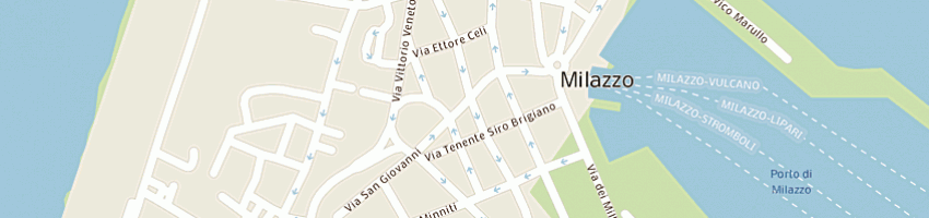 Mappa della impresa enoteca emozioni di di pasquale giovanni a MILAZZO