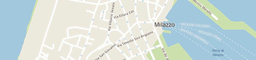 Mappa della impresa ufficio distrettuale imposte dirette a MILAZZO