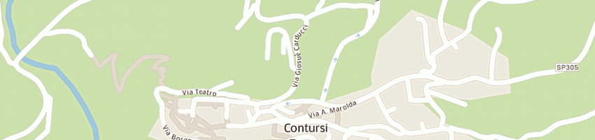 Mappa della impresa forlenza gerardo a CONTURSI TERME