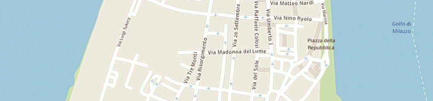 Mappa della impresa salvadore santa dionisia a MILAZZO