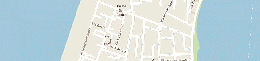 Mappa della impresa nania michelangelo a MILAZZO