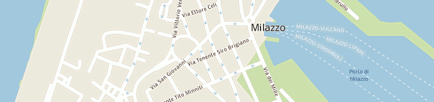 Mappa della impresa magistri fabio a MILAZZO