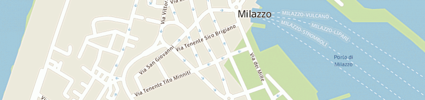 Mappa della impresa convento s francesco di paola a MILAZZO