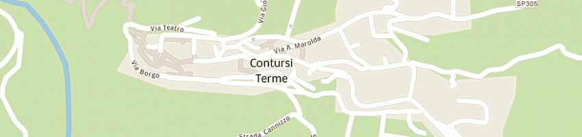 Mappa della impresa marotta gerardo a CONTURSI TERME