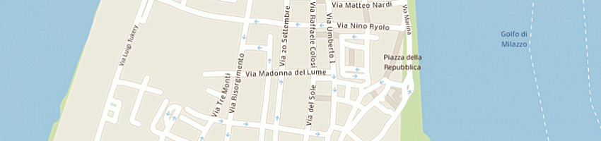 Mappa della impresa patronato epasa a MILAZZO