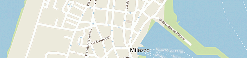 Mappa della impresa meo andrea a MESSINA