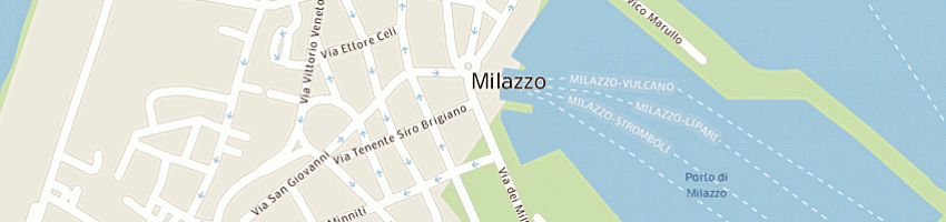 Mappa della impresa condotta agraria - ispettorato provinciale agricoltura a MILAZZO