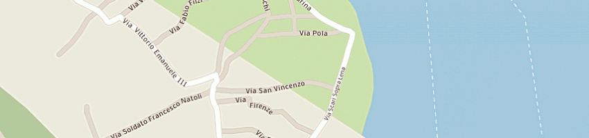 Mappa della impresa giano di bonifacio pasquale a LIPARI