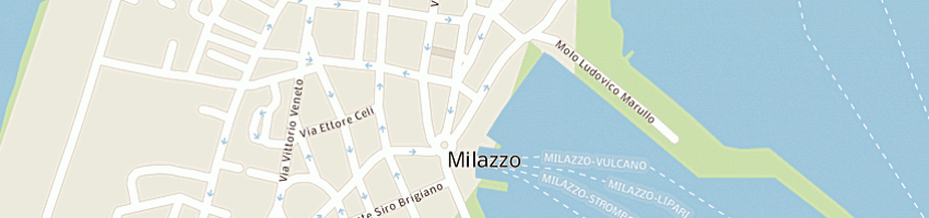 Mappa della impresa autoconsul sas a MILAZZO
