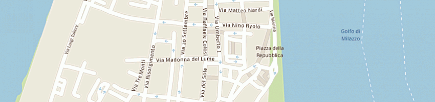 Mappa della impresa charitas di faliti domenica e c (sas) a MILAZZO