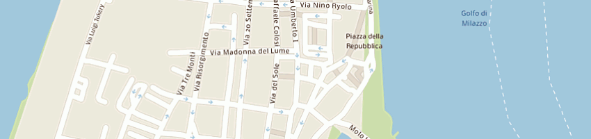 Mappa della impresa cultrera daniela a MILAZZO