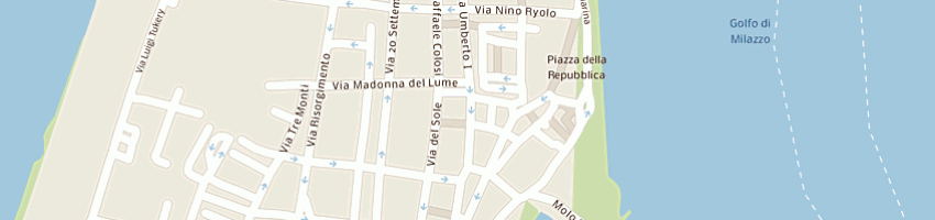 Mappa della impresa soldino natale a MILAZZO