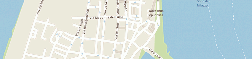 Mappa della impresa mondello concetta a MILAZZO