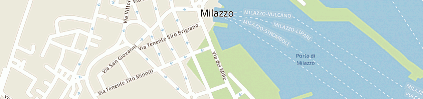 Mappa della impresa taranto navigazione srl a MILAZZO