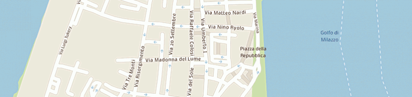Mappa della impresa cicciari antonino a MILAZZO