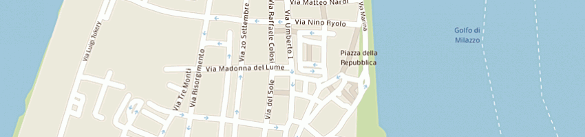 Mappa della impresa italiano salvatore a MILAZZO