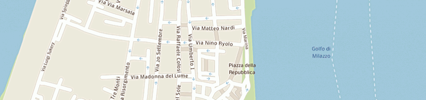 Mappa della impresa amato salvatore a MILAZZO