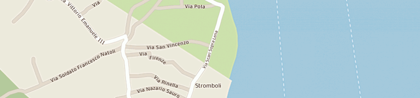 Mappa della impresa bauducco roberto a LIPARI