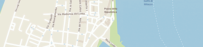Mappa della impresa foti salvatore a MILAZZO