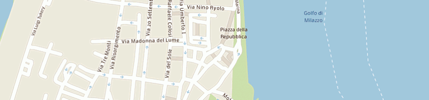 Mappa della impresa piccione monica angela a MILAZZO