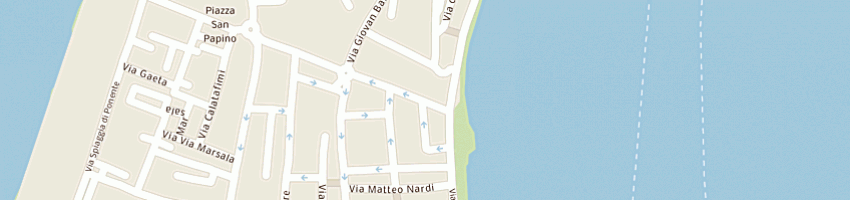 Mappa della impresa gemelli incardona e galli studio odontoiatrico associato a MESSINA