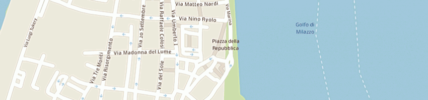 Mappa della impresa melidoro rosalia a MILAZZO