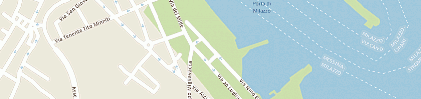 Mappa della impresa vadala' giuseppe a MESSINA
